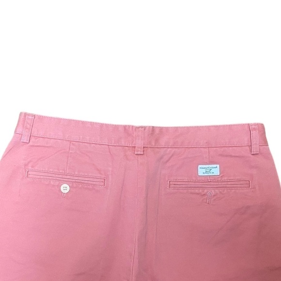Vineyard Vines Club Pants Mens 35x32 Pink Chino Straight Leg - Picture 3 of 7